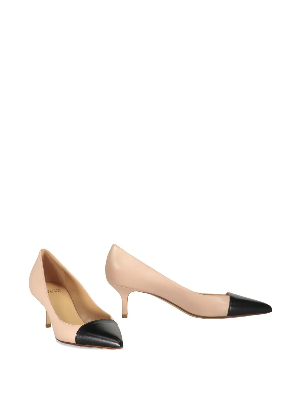 Francesco Russo pointed-toe pumps Neutrals