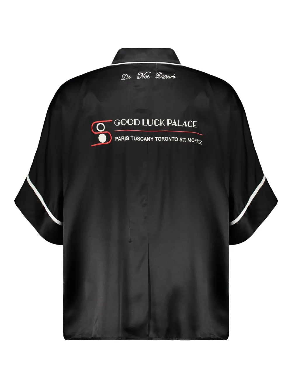 MR. SATURDAY embroidered silk shirt | Image 2