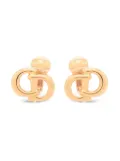 Christian Dior Pre-Owned CD-logo clasp earrings - Gold