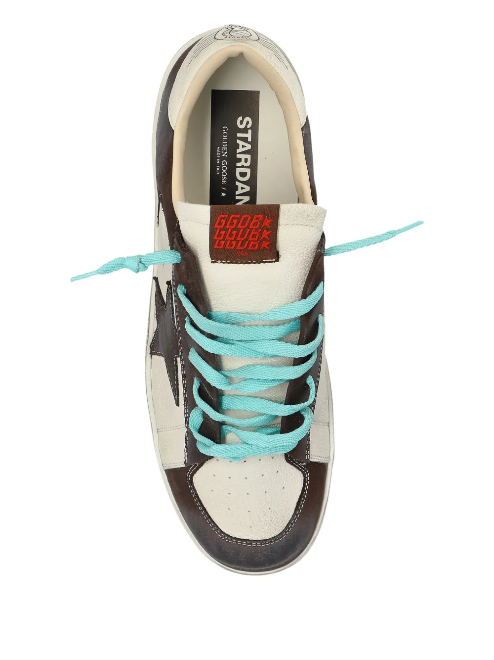 Golden Goose star-detail leather sneakers Neutrals
