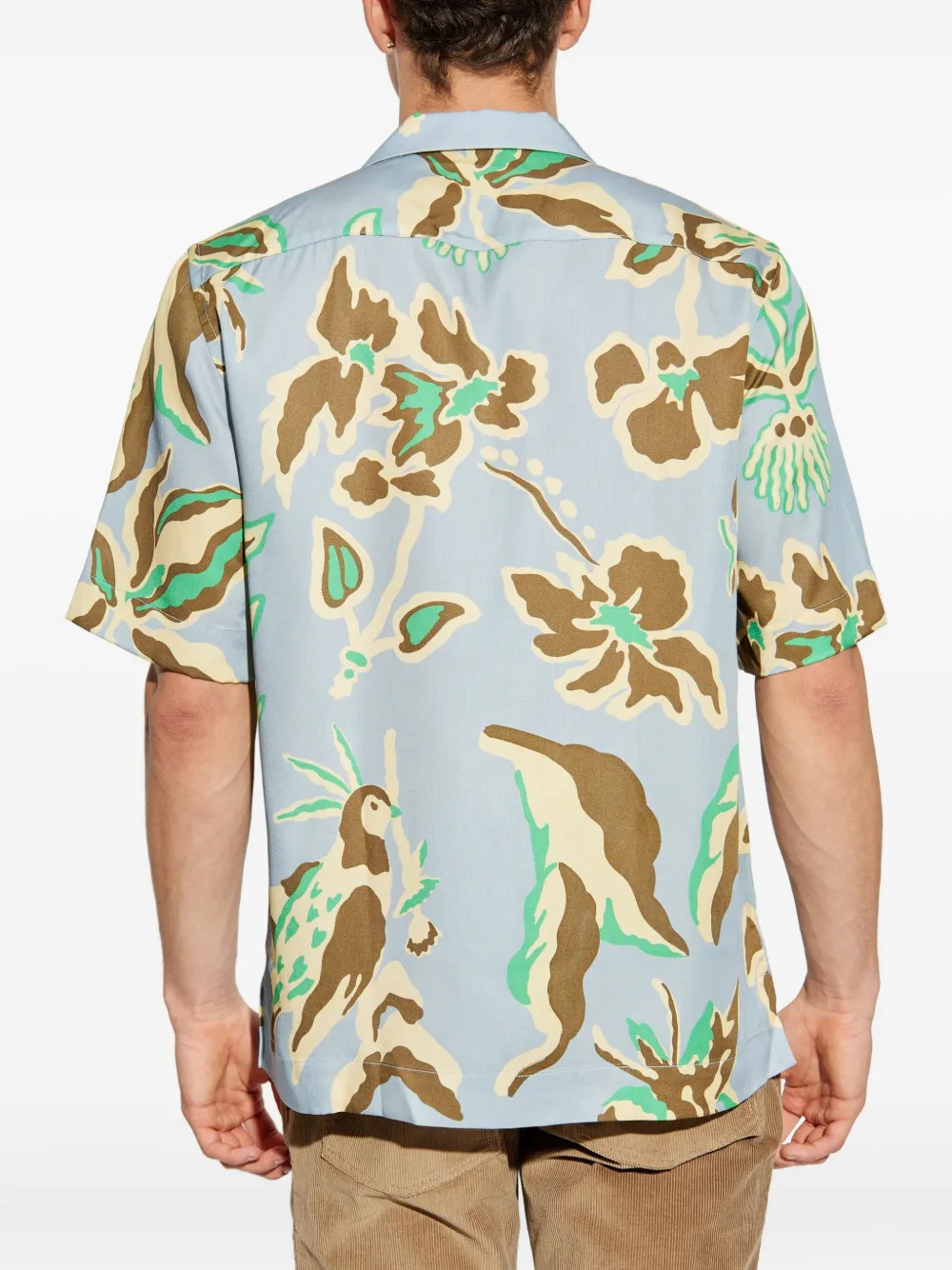 Paul Smith Overhemd met bloemenprint Blauw
