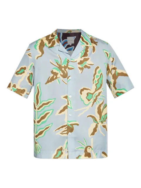 Paul Smith floral-print short-sleeve shirt