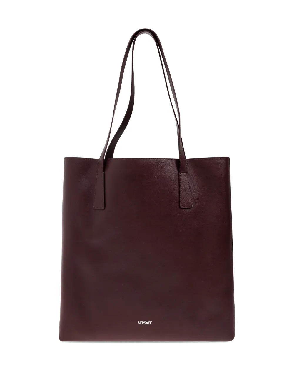 Versace La Medusa leren shopper Bruin