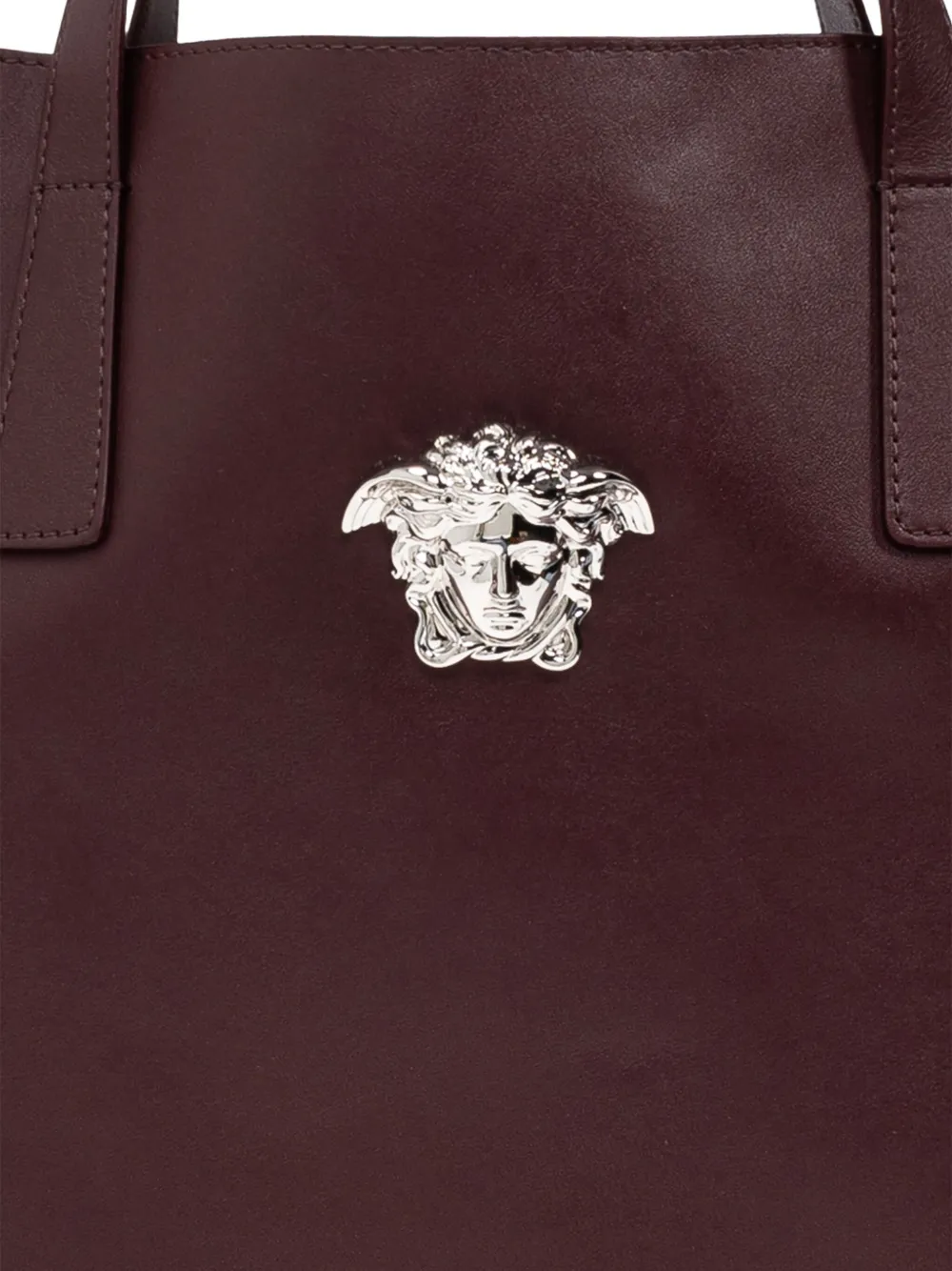 Versace La Medusa leren shopper Bruin