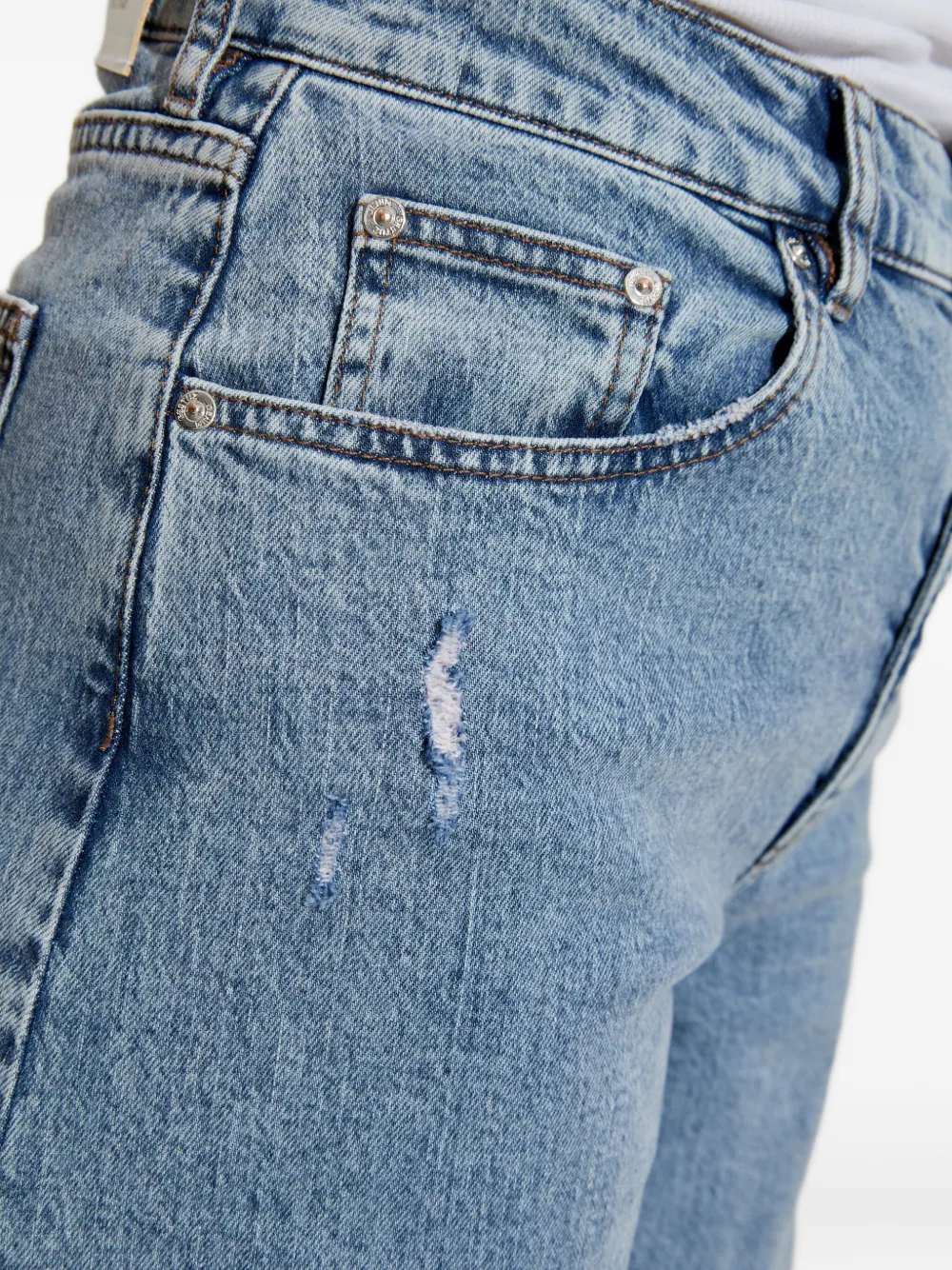 Gestuz Gzdea jeans met wijde pijpen Blauw