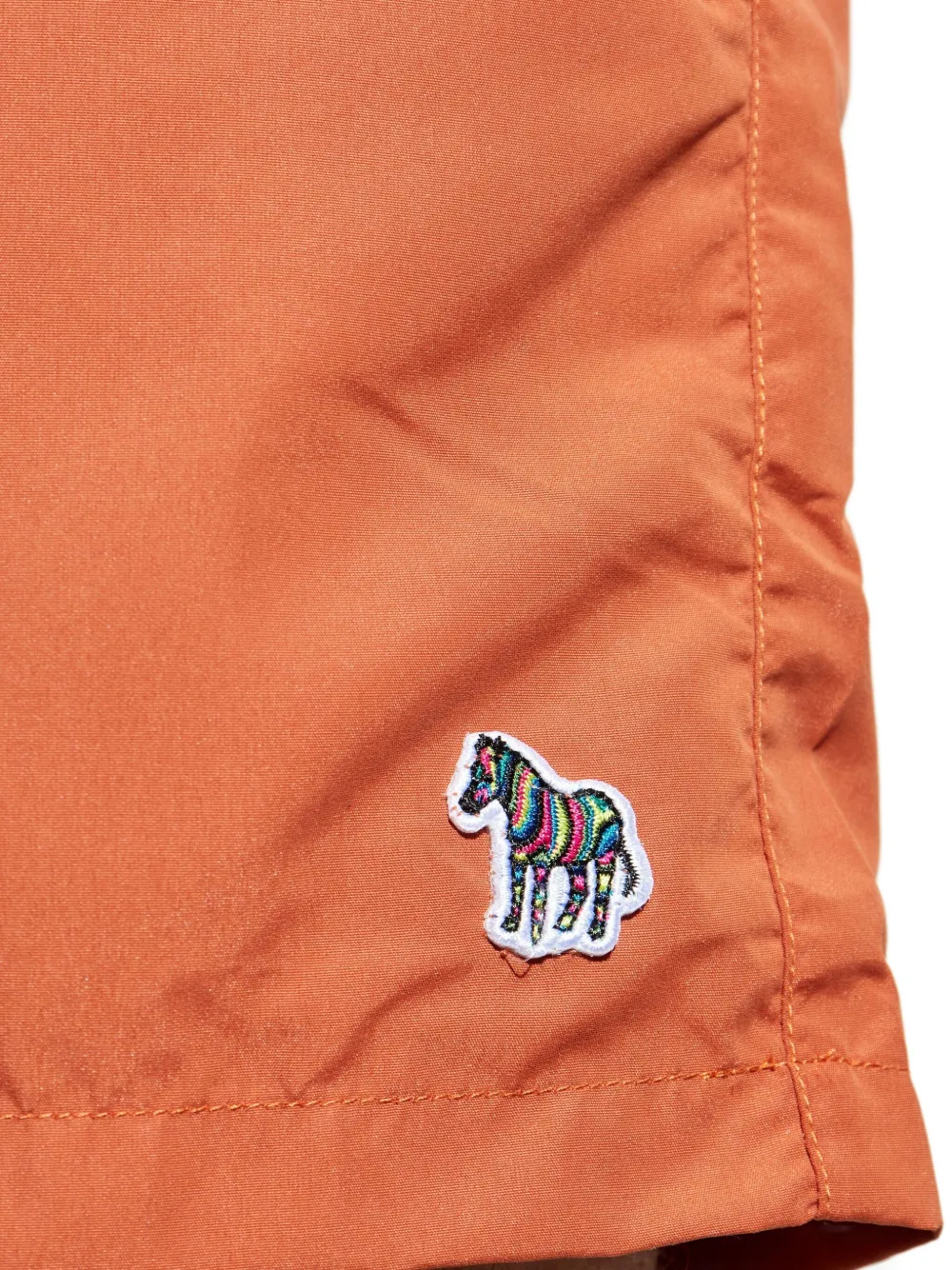 Paul Smith logo-patch swim shorts Oranje