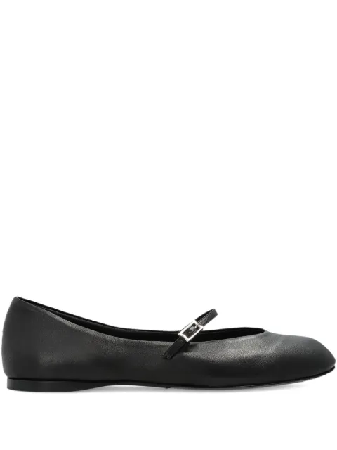 Max Mara leather ballet flats