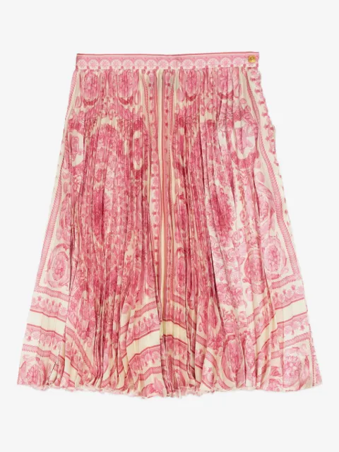 Versace Kids Plooirok met bloemenprint