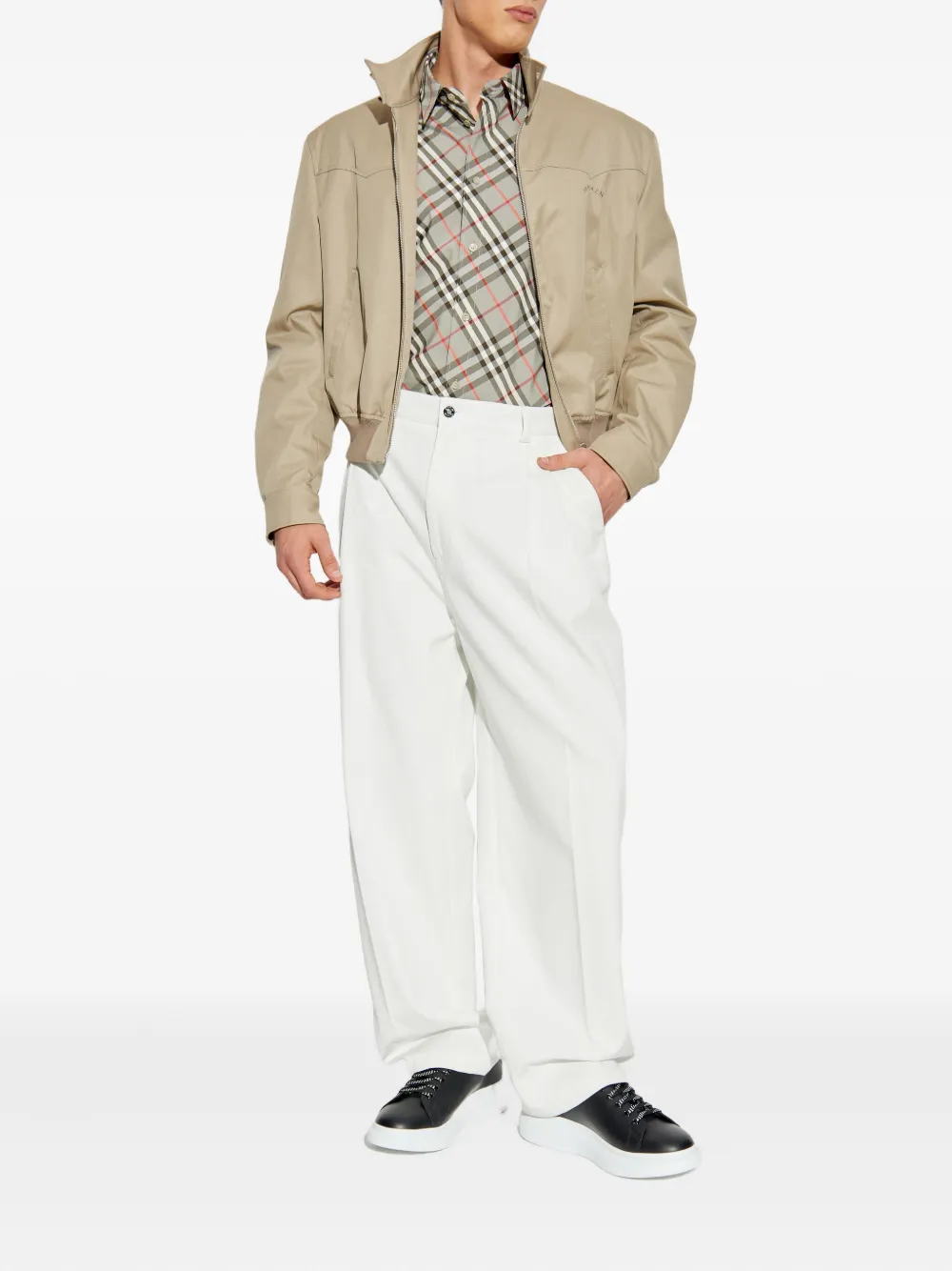 Alexander McQueen zip-up bomber jacket | Bomber Jackets | Image 2