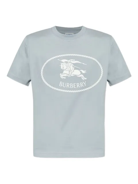 Burberry oval-logo cotton T-shirt