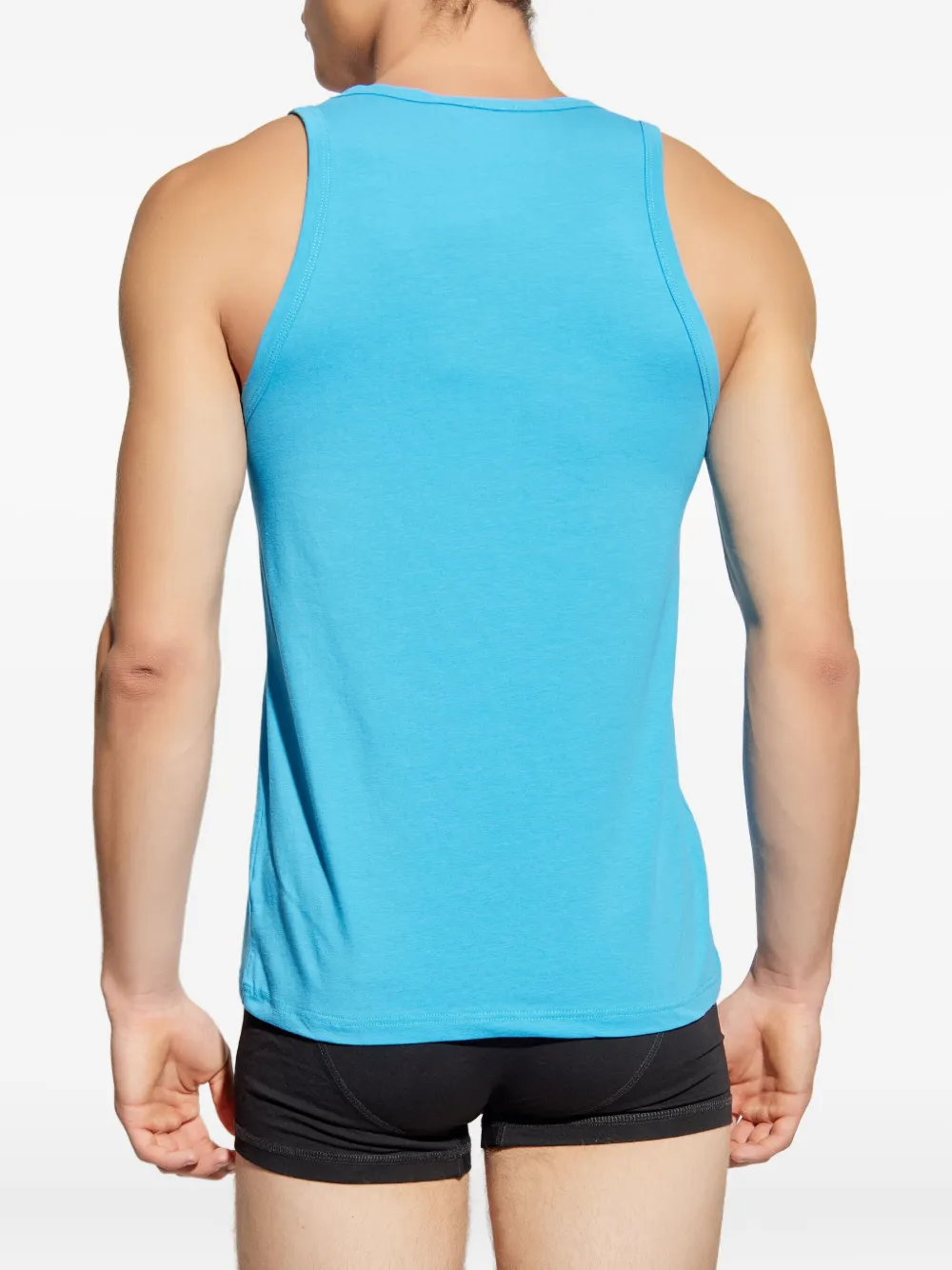 Versace Medusa Head-print tank top Blauw