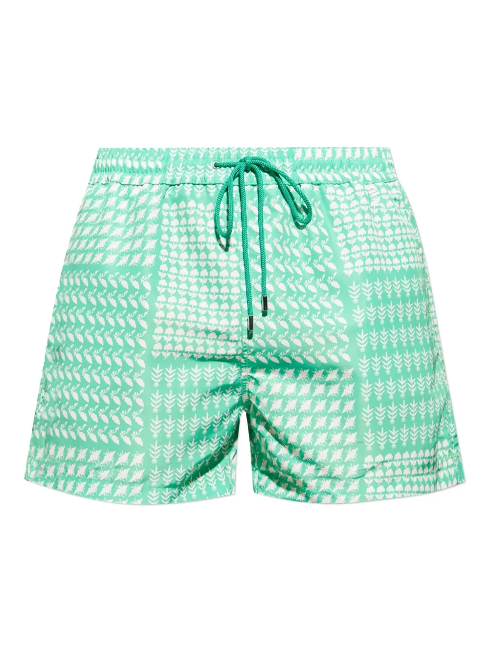 Paul Smith patterned drawstring swim shorts Groen