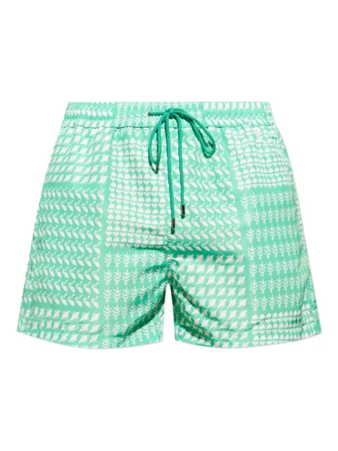 Paul Smith patterned drawstring swim shorts