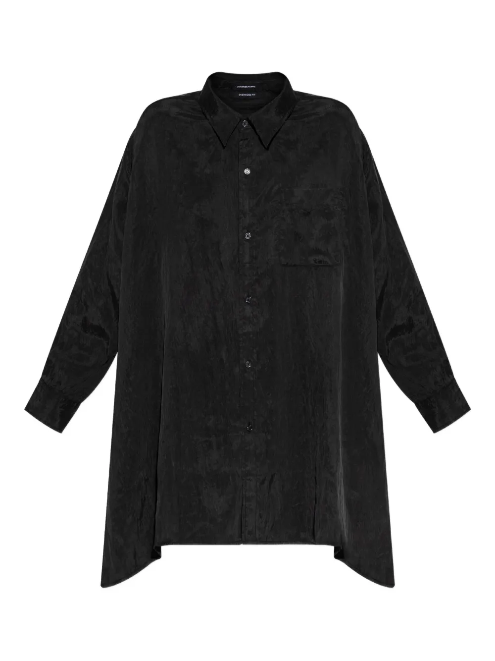 R13 buttoned shirt Zwart