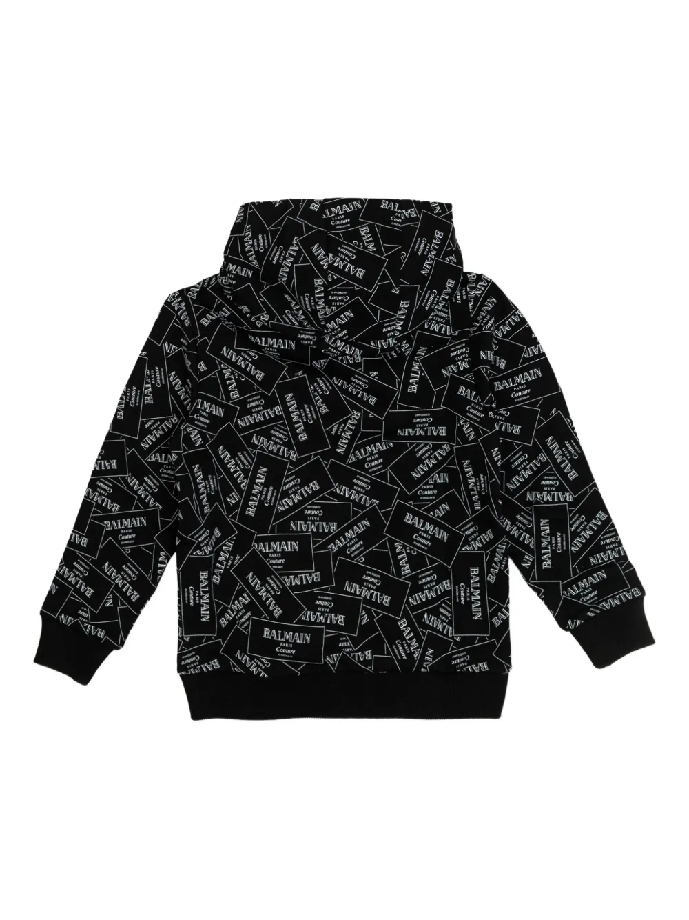 Balmain Kids logo-print hoodie | Boys Hoodies & Sweatshirts | Image 2