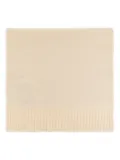 Jil Sander ribbed-knit wool scarf - Neutrals