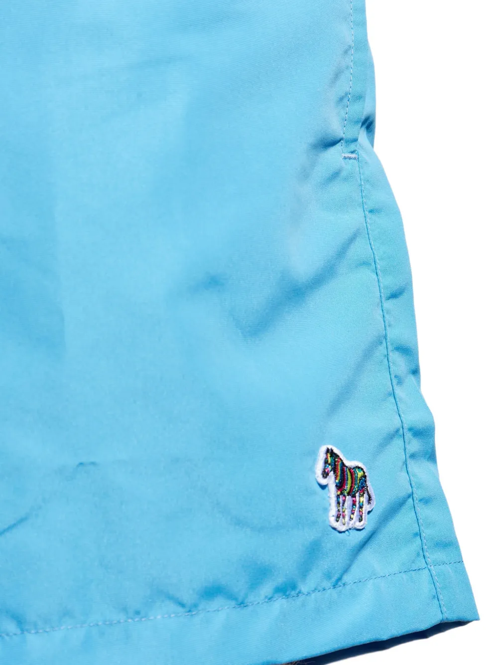 Paul Smith zebra-logo swim shorts Blauw