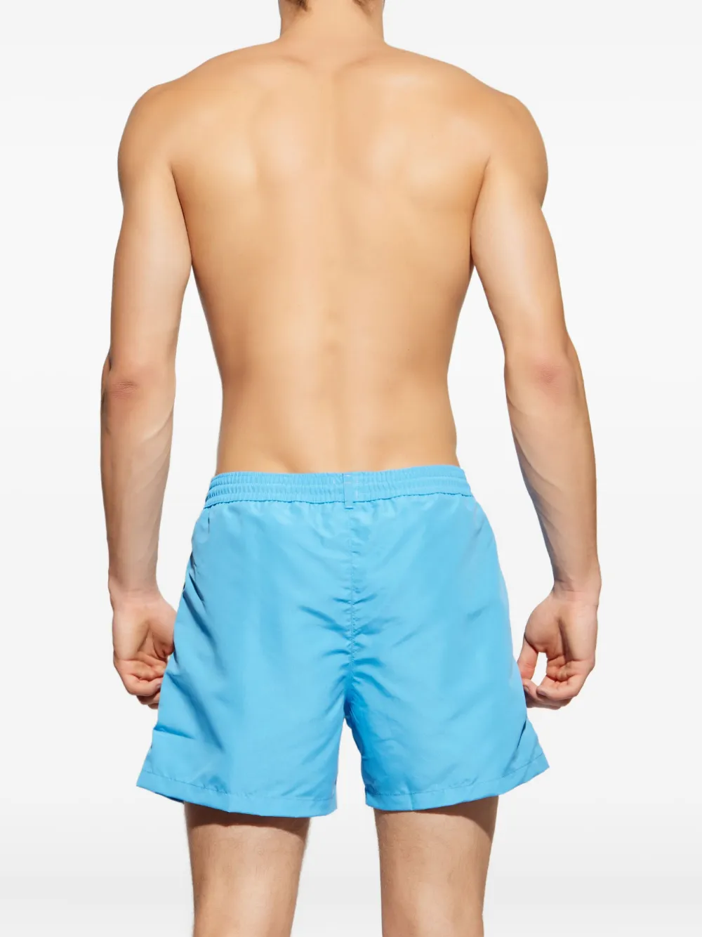Paul Smith zebra-logo swim shorts Blauw