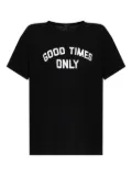 R13 printed cotton T-shirt - Black