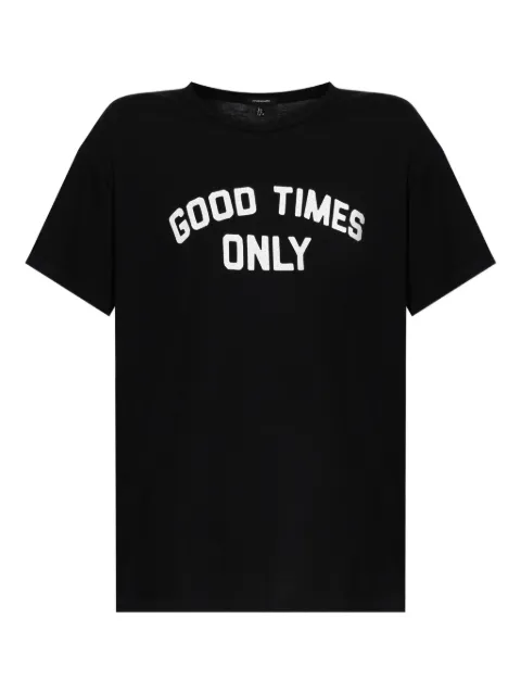 R13 printed cotton T-shirt