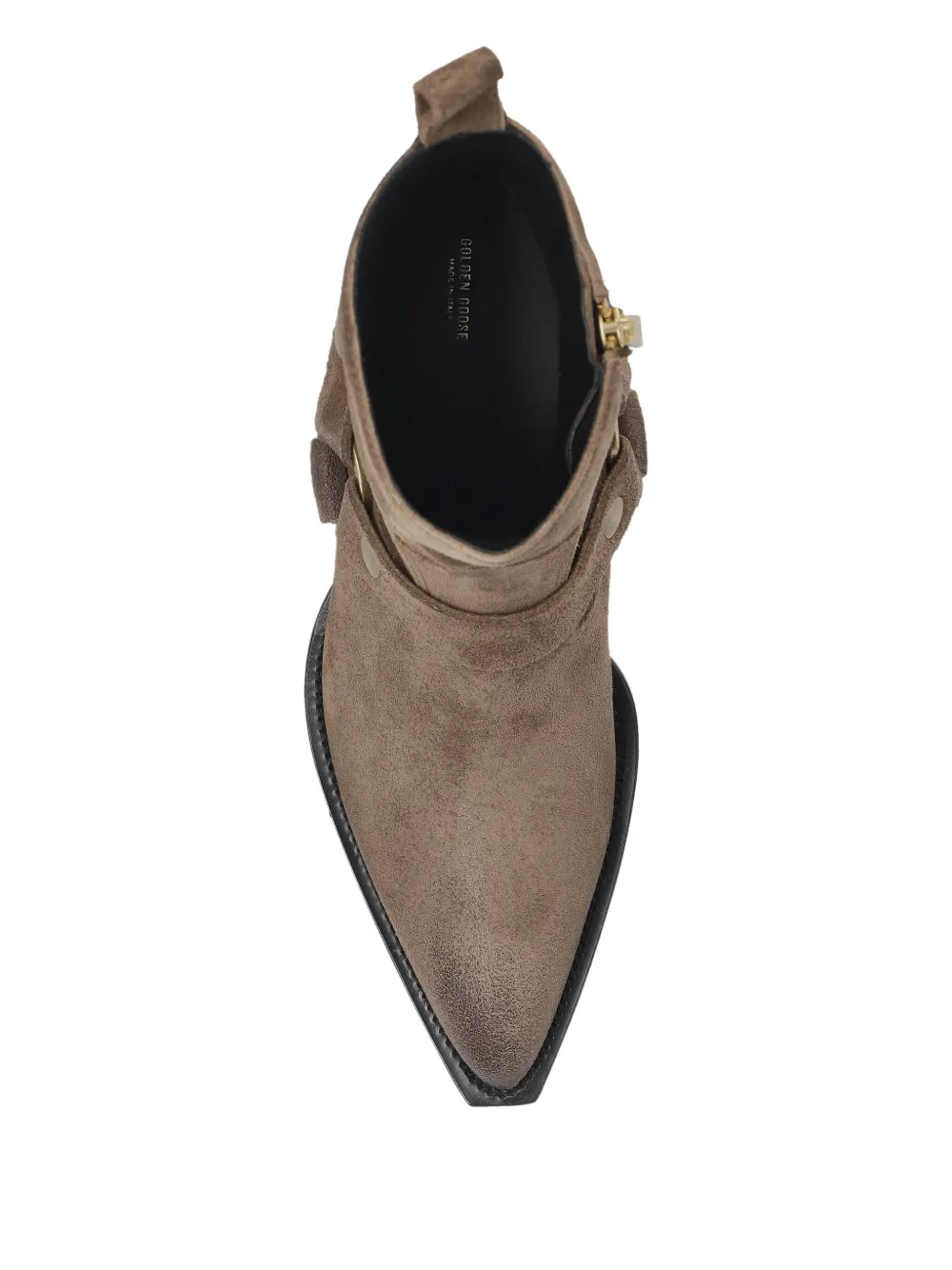 Golden Goose suede boots Brown