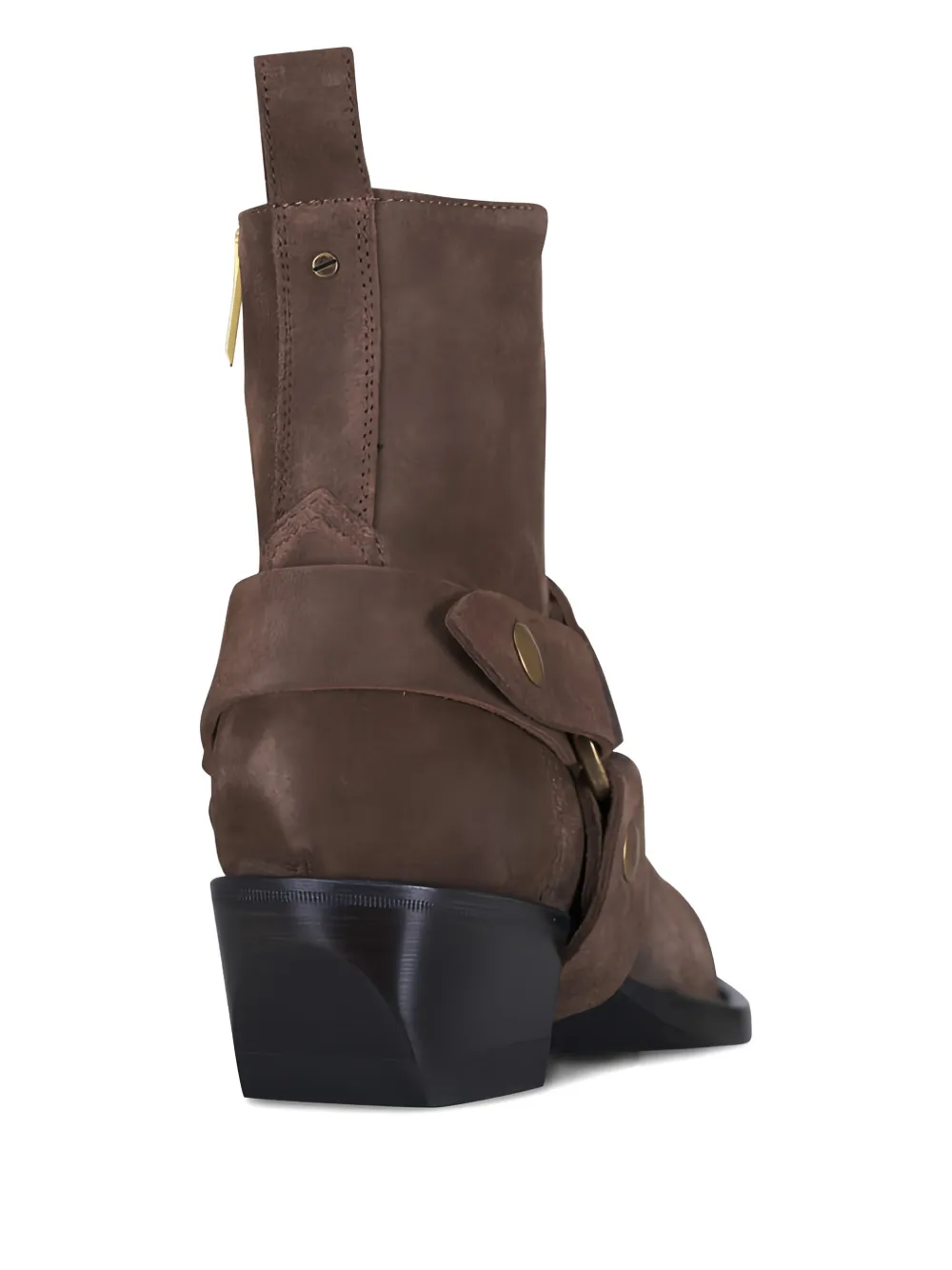 Golden Goose Debbie Suede Boots in Brown, view 3