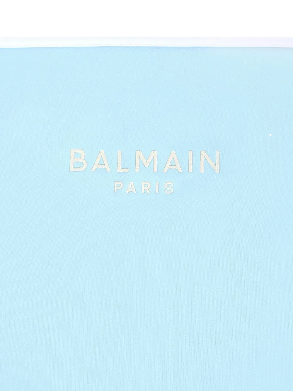 Balmain Kids Slaapzak met geborduurd logo Blauw