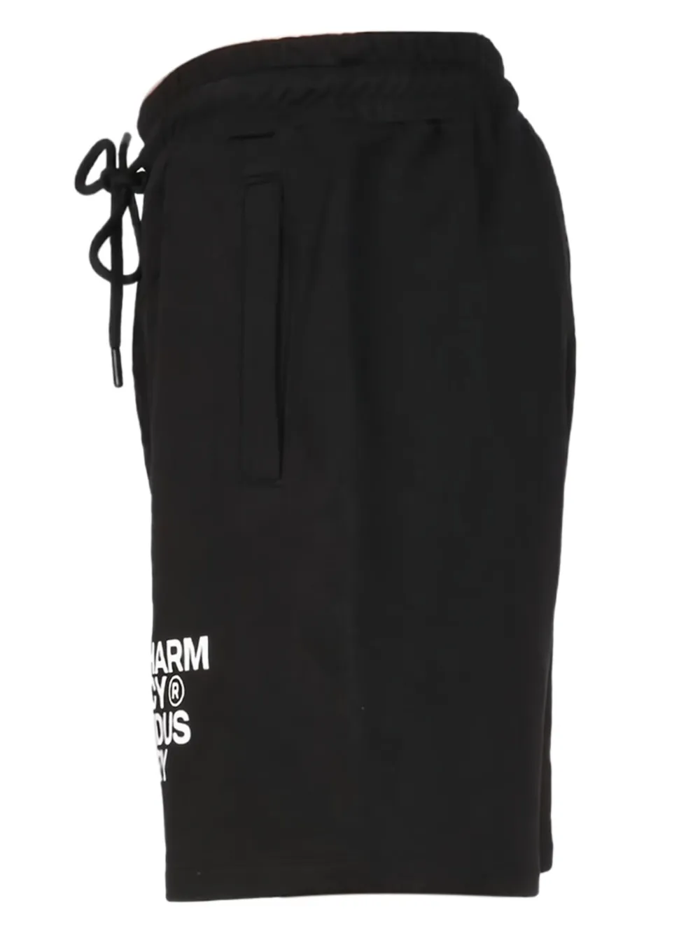 Drawstring Graphic Shorts
