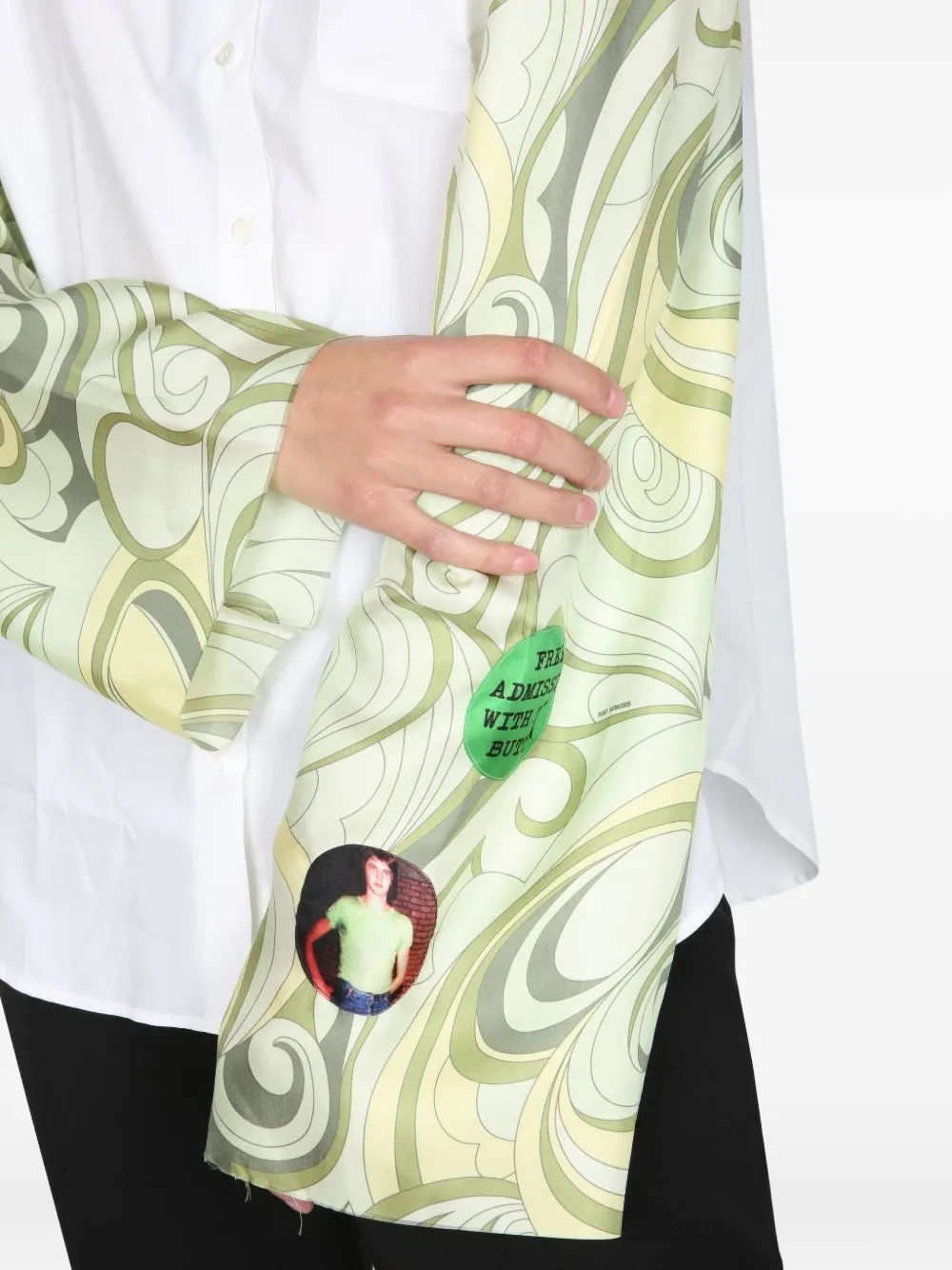 Raf Simons Blouse met lange mouwen Wit