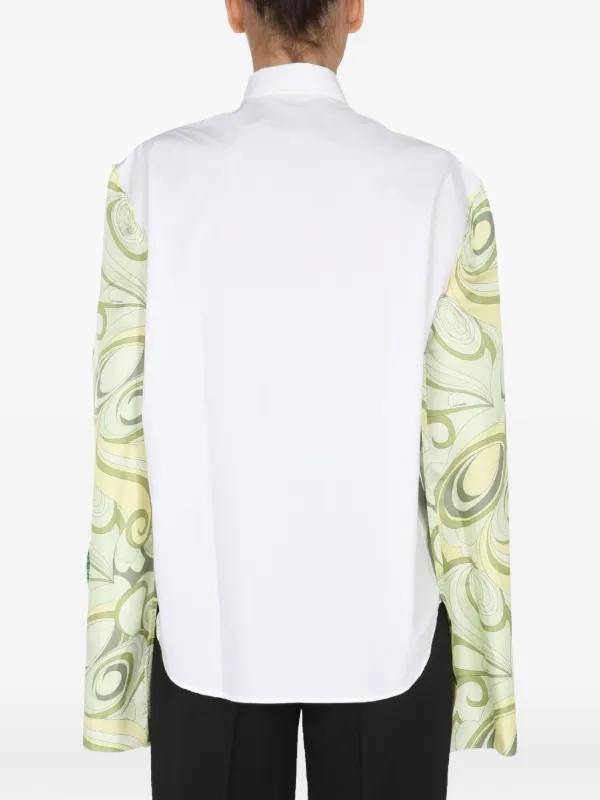 Raf Simons long-sleeve Shirt | White | FARFETCH RO