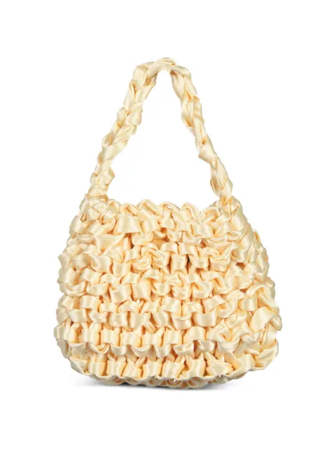 Miista Mini Theodore ruched shoulder bag