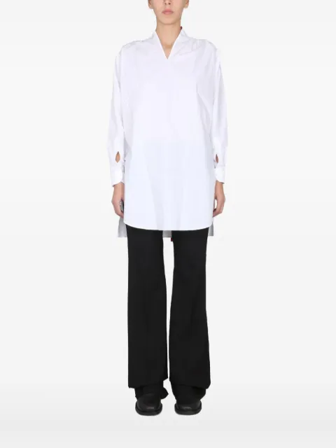 Raf Simons buttoned long-sleeved blouse
