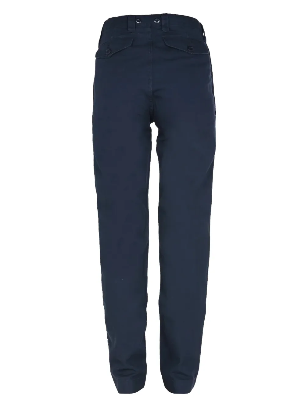 Nigel Cabourn Pleated Straight-leg Trousers In Blue