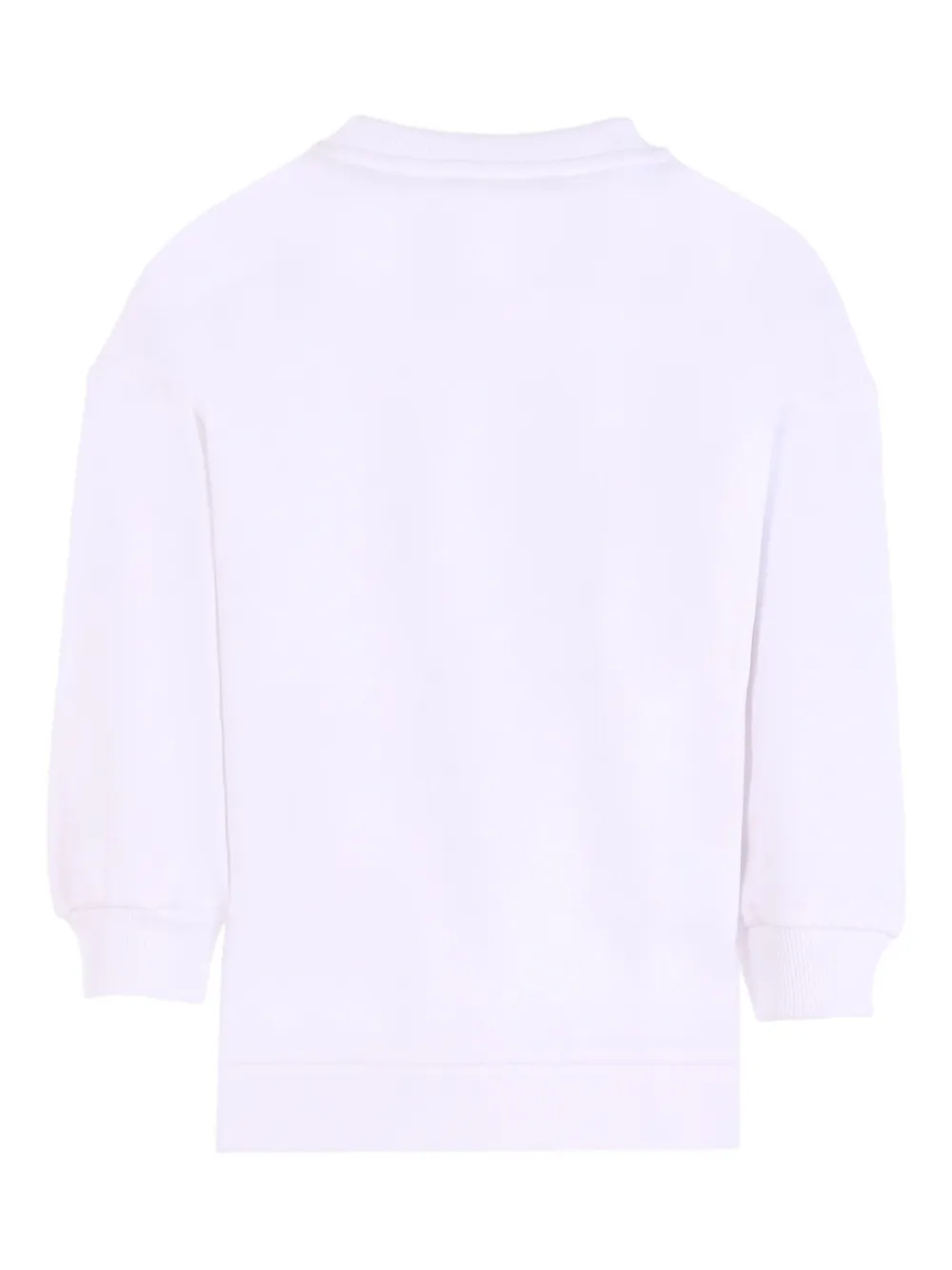 Balmain Kids Sweater verfraaid met kristallen Wit