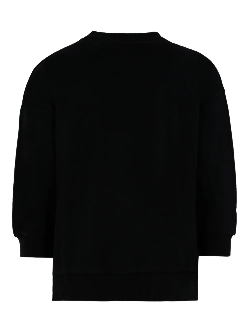 Balmain Kids Sweater verfraaid met kristallen Zwart