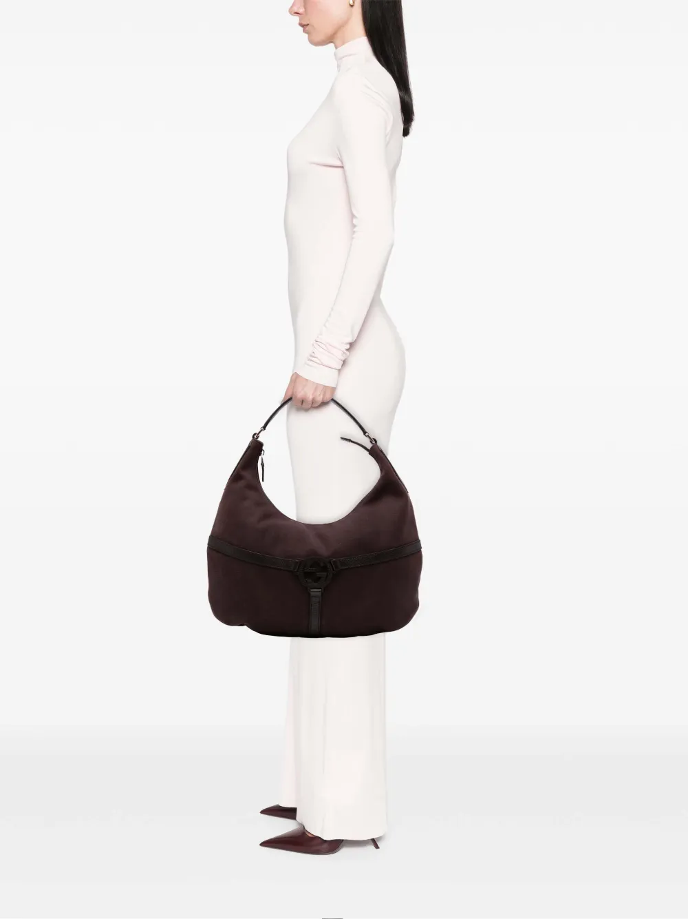 Gucci Pre-Owned 2016-2025 Canvas Reins hobo bag | Pre-Owned | Image 2