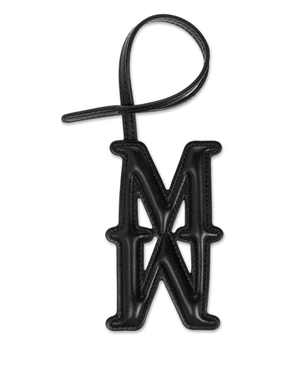 Max Mara Tassenbedel met logo Zwart