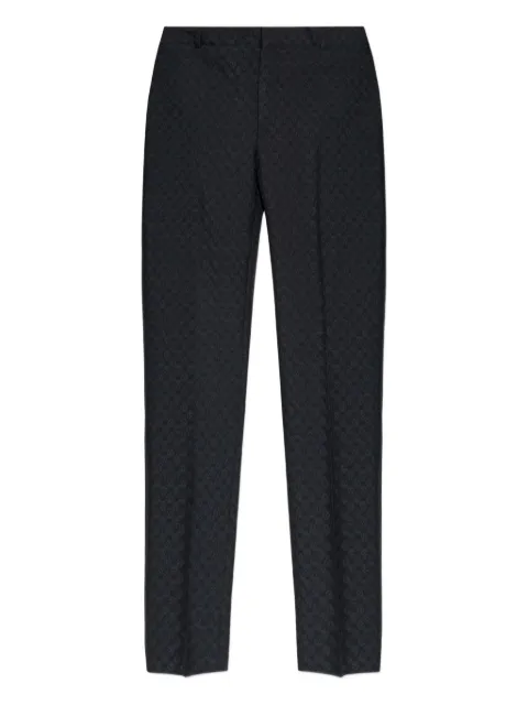 Alexander McQueen skull-pattern trousers