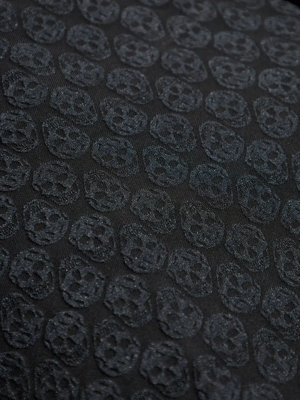 Alexander McQueen skull-pattern trousers Zwart