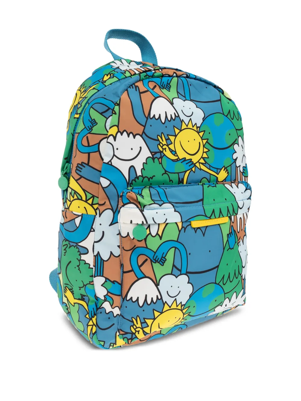 Stella McCartney Kids Planet Earth & Friends backpack Blauw