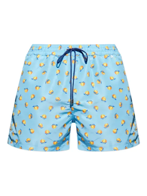 Paul Smith peach-print swim shorts
