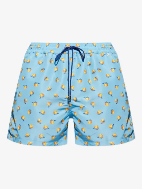 Paul Smith peach-print swim shorts