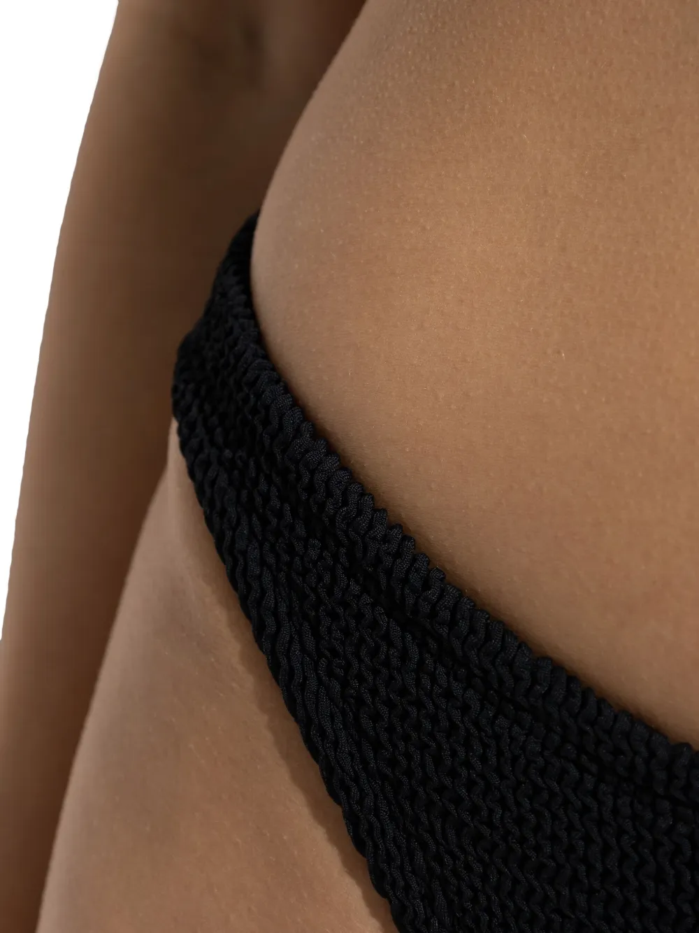 Hunza G Gekreukte bikini Zwart