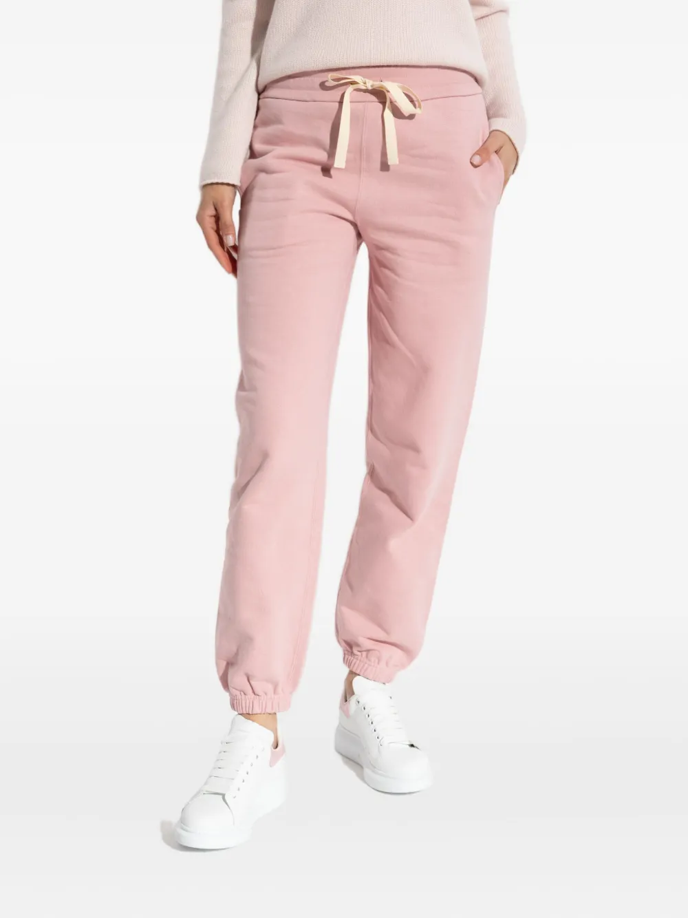 Jil Sander Trainingsbroek met trekkoord Roze