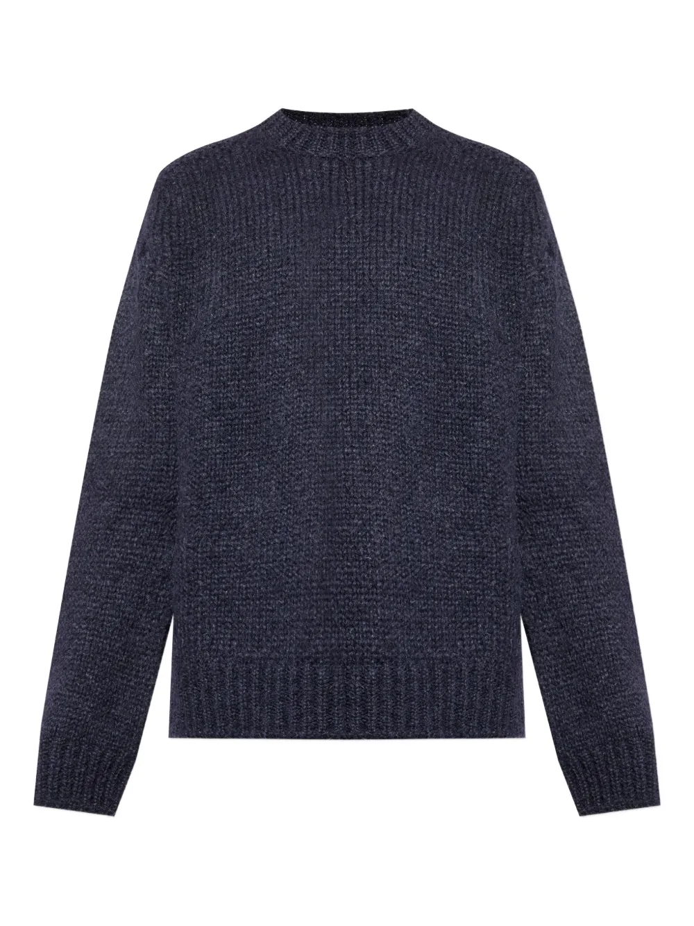 JIL SANDER+ ribbed crew-neck sweater Blauw