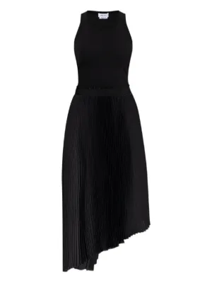 ALEXANDRE McQueen ドレスワンピース ノースリーブ ストレッチ Alexander McQueen - 美品 アレキサンダーマックイーン