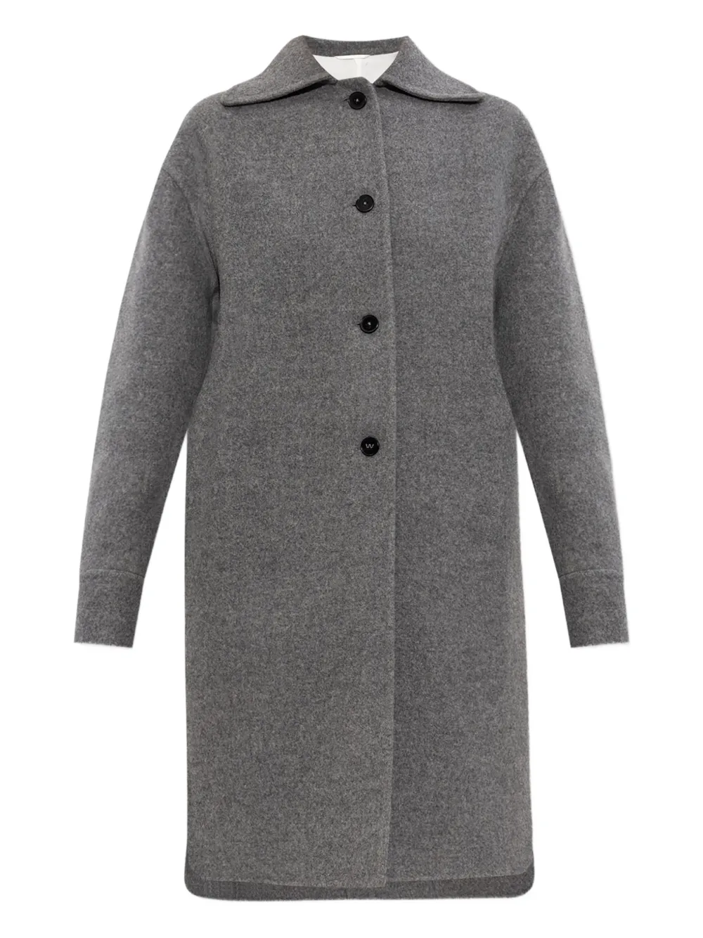 Jil Sander Button-fastening Wool Coat