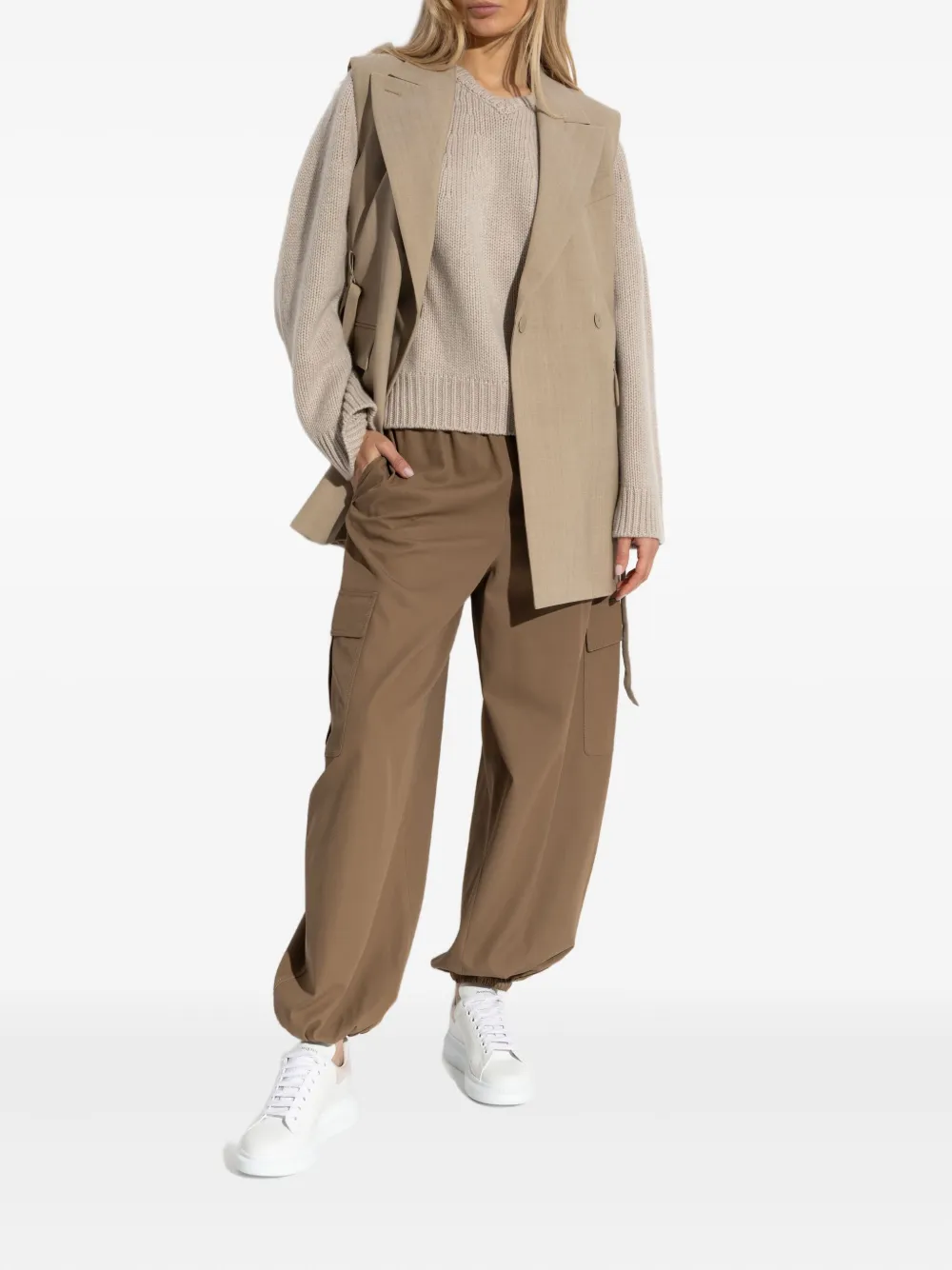 Max Mara elasticated tapered trousers | Tapered Pants | Image 2
