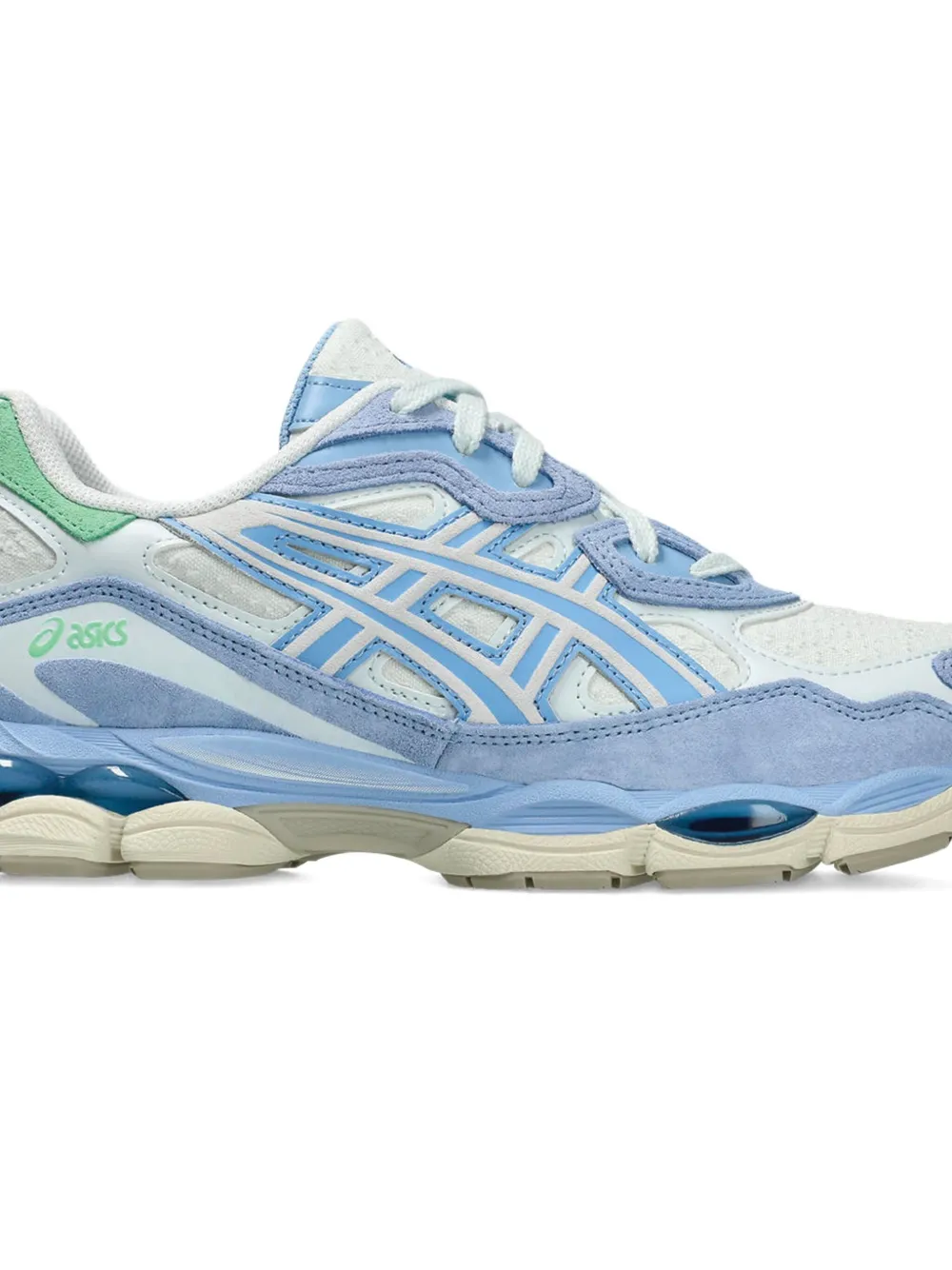 ASICS panelled sneakers Blue