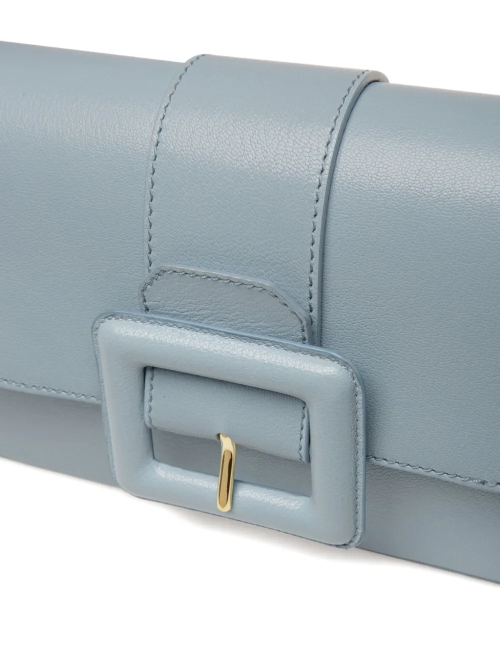 Bally Jadha Buckle-leather Shoulder Bag In Blue